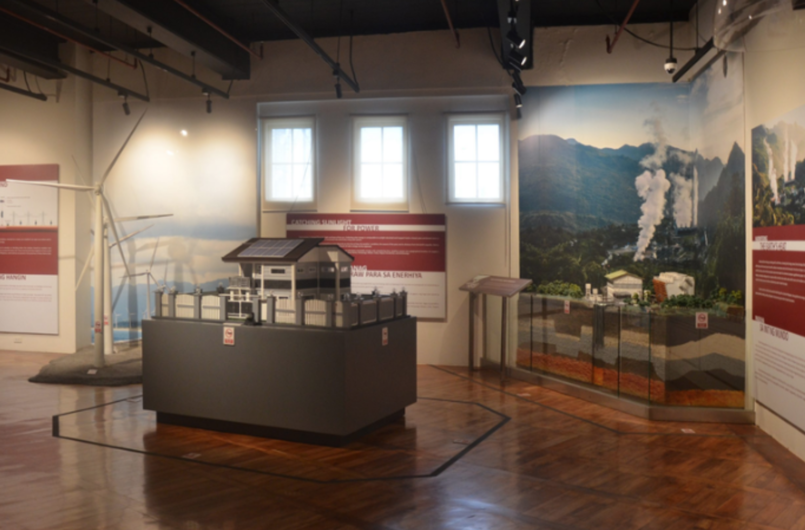 Subterranean Cross Section Model